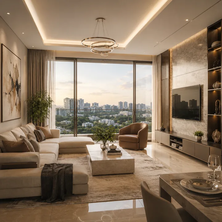 Arvind Nallurahalli living room interior Arvind Nallurahalli living room interior